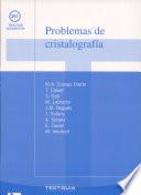 libro Problemas De Cristalografía